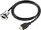 TRU COMPONENTS TC-11980456 HDMI-paneeladapterbus HDMI-bus - HDMI-stekker Zilver Aantal polen: 1 Kabellengte: 90 cm Inho