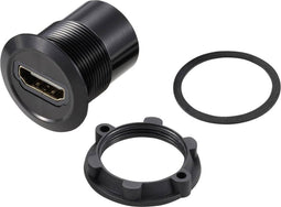 TRU COMPONENTS TC-11980464 HDMI-paneeladapterbus HDMI-bus - HDMI-bus Zwart Inhoud: 1 stuk(s)