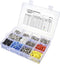 TRU COMPONENTS TC-11991836 Assortiment adereindhulzen 0.5 mm², 0.75 mm², 1 mm², 1.5 mm², 2.5 mm², 4 mm², 6 mm² Deels ge