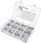 TRU COMPONENTS TC-11991844 Assortiment ringkabelschoenen Ongeïsoleerd 0.5 mm² 6 mm² Zilver 1440 stuk(s)