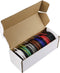 TRU COMPONENTS TC-12112348 Draad 0.14 mm² Zwart, Wit, Rood, Blauw, Bruin, Grijs, Geel-groen 1 set(s)