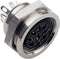 TRU COMPONENTS TC-2504030 DIN-connector Bus, inbouw Aantal polen: 8 Zilver 1 stuk(s)