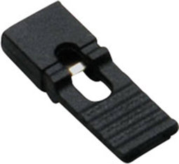 TRU COMPONENTS TC-2521030 Kortsluitingsbrug Rastermaat: 2.54 mm Aantal polen per rij:2 Inhoud: 100 stuk(s)