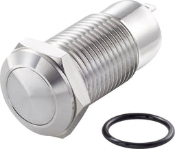 TRU COMPONENTS TC-7494668 TC-GQ12-CH-10Z/J/S Druktoets 36 V/DC 1 A 1x uit/aan Continu IP40 1 stuk(s)