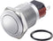 TRU COMPONENTS TC-7494708 TC-GQ16-KF-11Z/J/C Vandalismebestendige drukschakelaar 48 V/DC 2 A 1x uit/aan Continu IP65 1