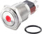 TRU COMPONENTS TC-7494780 TC-GQ16-KF-11ZD/J/R/12V/S Vandalismebestendige drukschakelaar 48 V/DC 2 A 1x uit/aan Continu