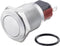 TRU COMPONENTS TC-7494908 TC-GQ16-KH-11Z/J/C Vandalismebestendige drukschakelaar 48 V/DC 2 A 1x uit/aan Continu IP65 1