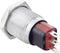 TRU COMPONENTS TC-7494908 TC-GQ16-KH-11Z/J/C Vandalismebestendige drukschakelaar 48 V/DC 2 A 1x uit/aan Continu IP65 1