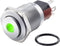 TRU COMPONENTS TC-7494932 TC-GQ16-KH-11D/J/G/12V/C Vandalismebestendige drukschakelaar 48 V/DC 2 A 1x uit/(aan) Moment