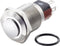 TRU COMPONENTS TC-7495064 TC-GQ16-KH-11ZE/J/W/12V/S Vandalismebestendige drukschakelaar 48 V/DC 2 A 1x uit/aan Continu