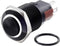 TRU COMPONENTS TC-7495104 TC-GQ16-KH-11ZE/J/W/12V/A Vandalismebestendige drukschakelaar 48 V/DC 2 A 1x uit/aan Continu