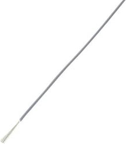 TRU COMPONENTS TC-7572808 Draad LiY 1 x 0.22 mm² Grijs 100 m
