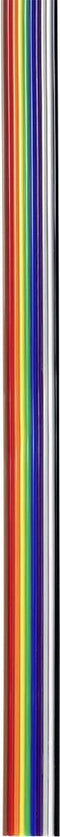 TRU COMPONENTS TC-7638572 Datakabel Rastermaat: 1.27 mm 20 x 0.125 mm² Meerdere kleuren 10 m