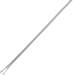 TRU COMPONENTS TC-7815624 Luidsprekerkabel 2 x 0.4 mm² Grijs 100 m