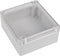 TRU COMPONENTS TC-7910744 Universele behuizing 125 x 115 x 58 ABS-PC Grijs 1 stuk(s)