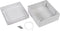 TRU COMPONENTS TC-7910744 Universele behuizing 125 x 115 x 58 ABS-PC Grijs 1 stuk(s)