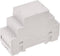 TRU COMPONENTS TC-7910800 DIN-rail-behuizing 35 x 90 x 65 ABS-V0 Grijs 1 stuk(s)