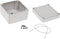 TRU COMPONENTS TC-7910836 Universele behuizing 82 x 80 x 55 ABS Grijs 1 stuk(s)