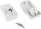 TRU COMPONENTS TC-7911084 Stekkerbehuizing 129 x 65 x 75 ABS Grijs 1 stuk(s)