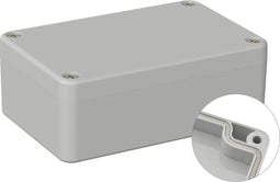 TRU COMPONENTS TC-9065440 Outdoorbehuizing 98 x 64 x 36.4 Polycarbonaat Grijs-wit (RAL 7035) 1 stuk(s)