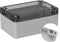 TRU COMPONENTS TC-9065456 Outdoorbehuizing 120 x 80 x 55 Polycarbonaat Grijs-wit (RAL 7035) 1 stuk(s)