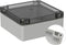 TRU COMPONENTS TC-9065464 Outdoorbehuizing 122 x 120 x 55 Polycarbonaat Grijs-wit (RAL 7035) 1 stuk(s)