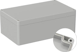 TRU COMPONENTS TC-9065480 Outdoorbehuizing 200 x 120 x 75 Polycarbonaat Grijs-wit (RAL 7035) 1 stuk(s)