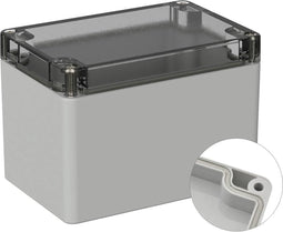 TRU COMPONENTS TC-9065504 Outdoorbehuizing Polycarbonaat Grijs-wit (RAL 7035) 1 stuk(s)