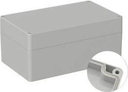 TRU COMPONENTS TC-9065524 Outdoorbehuizing 200 x 120 x 90 Polycarbonaat Grijs-wit (RAL 7035) 1 stuk(s)