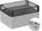 TRU COMPONENTS TC-9065536 Outdoorbehuizing 160 x 120 x 90 Polycarbonaat Grijs-wit (RAL 7035) 1 stuk(s)