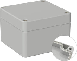 TRU COMPONENTS TC-9065600 Industriële behuizing 82 x 80 x 55 ABS Grijs-wit (RAL 7035) 1 stuk(s)