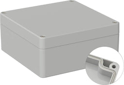 TRU COMPONENTS TC-9065616 Industriële behuizing 122 x 120 x 55 ABS Grijs-wit (RAL 7035) 1 stuk(s)