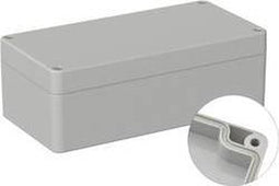 TRU COMPONENTS TC-9065632 Industriële behuizing 160 x 80 x 55 ABS Grijs-wit (RAL 7035) 1 stuk(s)