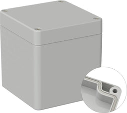 TRU COMPONENTS TC-9065644 Industriële behuizing 82 x 80 x 85 ABS Grijs-wit (RAL 7035) 1 stuk(s)