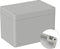 TRU COMPONENTS TC-9065648 Industriële behuizing 120 x 80 x 85 ABS Grijs-wit (RAL 7035) 1 stuk(s)