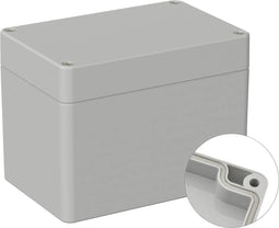 TRU COMPONENTS TC-9065660 Industriële behuizing 120 x 80 x 90 ABS Grijs-wit (RAL 7035) 1 stuk(s)