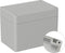 TRU COMPONENTS TC-9065660 Industriële behuizing 120 x 80 x 90 ABS Grijs-wit (RAL 7035) 1 stuk(s)