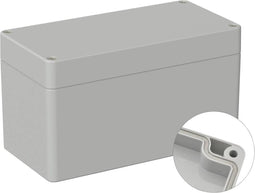 TRU COMPONENTS TC-9065668 Industriële behuizing 160 x 80 x 90 ABS Grijs-wit (RAL 7035) 1 stuk(s)