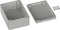 TRU COMPONENTS TC-9065680 Industriële behuizing 160 x 120 x 75 ABS Grijs-wit (RAL 7035) 1 stuk(s)