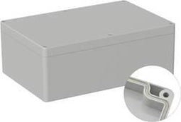 TRU COMPONENTS TC-9065688 Industriële behuizing 240.3 x 160.3 x 90 ABS Grijs-wit (RAL 7035) 1 stuk(s)