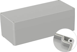 TRU COMPONENTS TC-9065708 Industriële behuizing 340 x 150 x 120 ABS Grijs-wit (RAL 7035) 1 stuk(s)