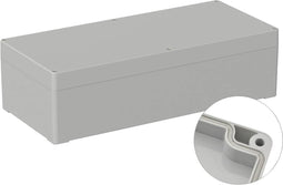 TRU COMPONENTS TC-9065720 Industriële behuizing 360 x 160 x 100 ABS Grijs-wit (RAL 7035) 1 stuk(s)
