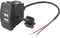 TRU COMPONENTS TC-9070408 Dual USB-oplader stopcontact 4,2 A blauw Bus, inbouw 1 stuk(s)