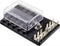 TRU COMPONENTS TC-9070604 Autozekeringhouder Met statusaanduiding Geschikt voor Platte zekering standaard 30 A 32 V/DC