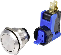 TRU COMPONENTS TC-9201348 Druktoets 250 V 15 A 1x aan/uit Moment IP65 1 stuk(s)