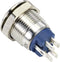 TRU COMPONENTS TC-9219008 Druktoets 48 V/AC 2 A 1x uit/(aan) Moment RGB IP67 1 stuk(s)
