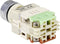 TRU COMPONENTS TC-9219080 Y090 Druktoets 250 V/AC 5 A 1x aan/(aan) Moment Rood (Ø) 30 mm 1 stuk(s)
