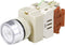 TRU COMPONENTS TC-9219096 Y090 Druktoets 250 V/AC 5 A 1x aan/(aan) Continu Wit (Ø) 30 mm 1 stuk(s)