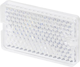 TRU COMPONENTS TC-9393068 Reflector Wit 65x40 1 stuk(s)