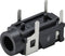 TRU COMPONENTS TC-9465732 Jackplug 3.5 mm Bus, inbouw horizontaal Aantal polen: 3 Stereo Zwart 1 stuk(s)